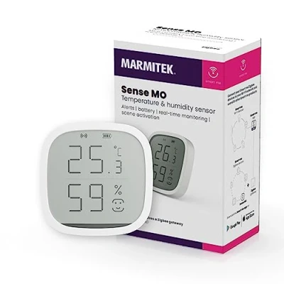 Immagine di Sensore di Umidità e Temperatura Zigbee Marmitek Sense MO igrometro (temperatura umidità) Wireless 3.0