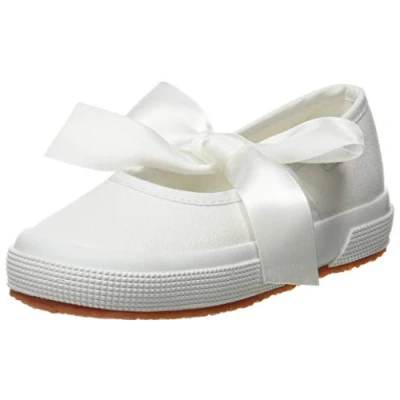 Immagine di SUPERGA 2257 COTJ, Ballerine con Chiusura sul Retro, Bambine e ragazze, Bianco (White 900), 31 EU