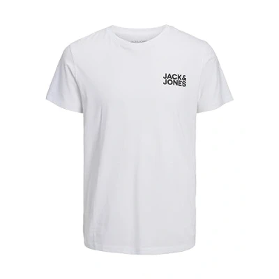 Immagine di Jack &amp; Jones Jjecorp LOGO SS O NECK NOOS Tshirt con stampa, Uomo, Taglia: XS, White
