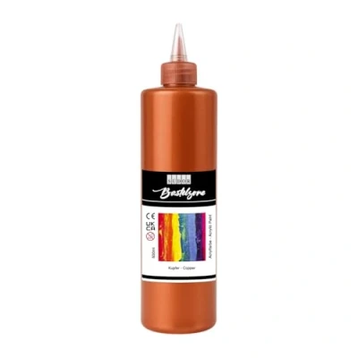 Immagine di SÜDOR ACRYL Colore acrilico, 500 ml, colori acrilici di alta qualità per artisti (rame)