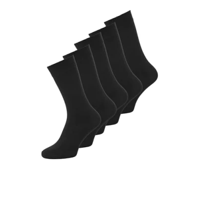 Immagine di Jack &amp; Jones Jacbasic 5 PACK Calze, Uomo, Taglia: One Size, Black