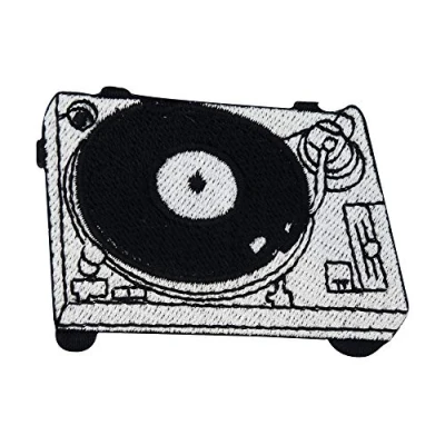 Immagine di Finally Home Dj Toppa termoadesiva da applicare con il ferro stiro