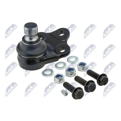 Immagine di NTY ZSD VV 003 Testina braccio oscillante Assale anteriore Sx, Dx, inferiore con pistone, dado per trasversale
