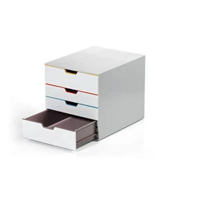 Immagine di Durable VARICOLOR MIX 4 7624 762427 Cassettiera Grigio DIN A4, C4 Numero cassetti: