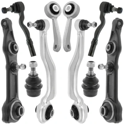 Immagine di Kit bracci di sospensione anteriore compatibile per MERCEDES E W211 S211 CLS C219 composto da 10 ricambi auto