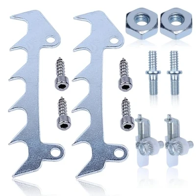 Immagine di Adefol Artiglio con Viti per Stihl MS170 MS180 017 018 Motosega, Ferma e Abbinate + Tendicatena Borchie Dadi Accessorio Professionale Kit Ricambi 8 in 1