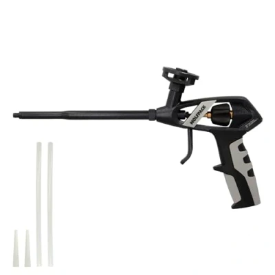 Immagine di pistola per schiuma poliuretanica rivestimento integrato PTFE (interno ed esterno) calafataggio, riempimento, sigillare