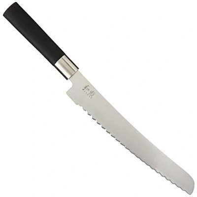 Immagine di Kershaw Kai Wasabi 6723B Coltello da Pane Klinge23,0 cm, Colore: Nero, Acciaio Inossidabile, Multicolore, 1.25 picometer