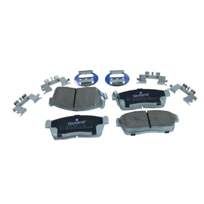 Immagine di QUARO QP0729 Kit pastiglie freno con segnalatore acustico usura DAIHATSU: Sirion II, Cuore 7, Copen I, SUZUKI: Alto VII, SUBARU: JUSTY 4