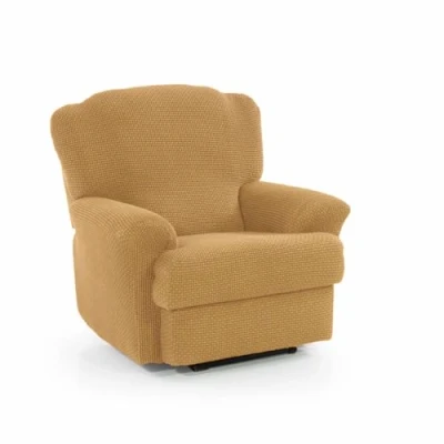 Immagine di SOFASKINS® Fodera per poltrona relax reclinabile, super elastica, copridivano dal design esclusivo, traspirante e resistente, facile da posizionare. Misura 70 90 cm. Colore giallo