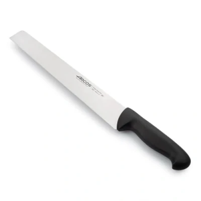 Immagine di Arcos Serie 2900 Coltello Salami Lama Acciaio Inossidabile Nitrum 300 mm Manico Polipropilene Colore Nero
