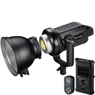 Immagine di Faretto LED da studio BRESSER BR D1200BL COB Bi Color con raffreddamento