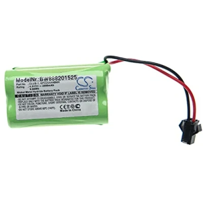 Immagine di vhbw 1x batteria compatibile con Clulite Torch, Range torcia, lampada da elmetto (2000mAh, 4,8V, NiMH)