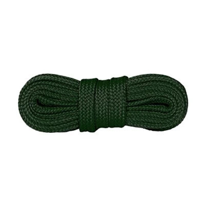 Immagine di Kaps Lacci per Scarpe da Ginnastica, Stringhe e Calzature Casual, Fatti in Europa, Diversi Colori Misure (120 cm 47 inch 7 a 9 paia di asole/Nero)