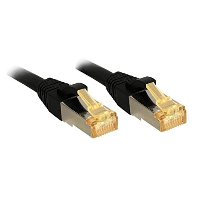 Immagine di LINDY 47309 RJ45 cavo di rete, patch CAT 6 S/FTP 2.00 m Nero 1 pz.