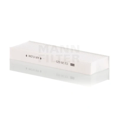 Immagine di MANN FILTER CU 26 025 2 Filtro abitacolo particellare 255 83 30 PEUGEOT: 2008 II, 208 II Hatchback, OPEL: Corsa F Hatchback