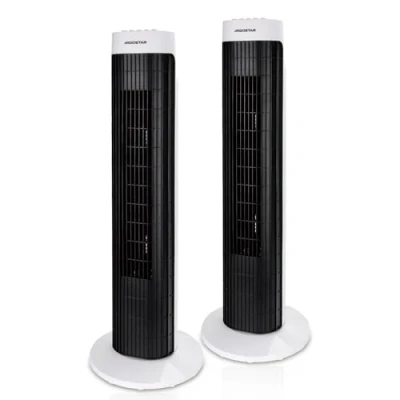 Immagine di Aigostar Ben ventilatore a torre silenzioso, risparmio energetico con timer, fino 103,6 m/min, oscillazione 85, 3 livelli di velocità, 45 W,