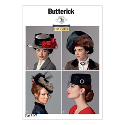 Immagine di Patterns Butterick cartamodello per Cappelli, Multicolore