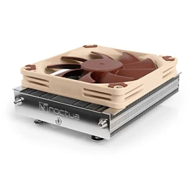 Immagine di Noctua NH L9a AM4, Dissipatore di Calore a Basso Profilo Qualità Premium per AM4 AMD (Marrone)