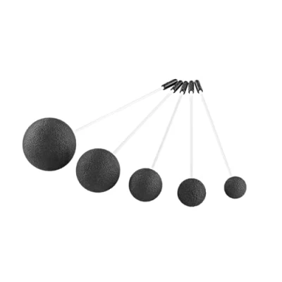 Immagine di Sonic Energy Gong Resonant Mallets SET di 5 mallet con testa in gomma Per suonatori gong, percussioni e meditazione Varie misure (G RM 5)