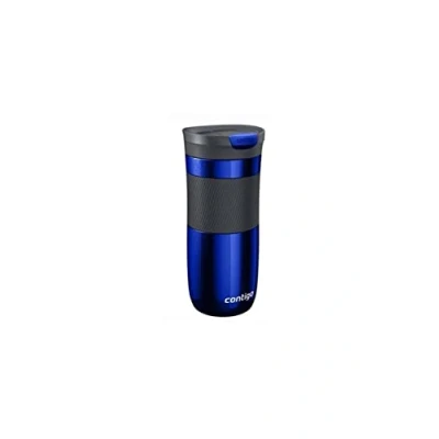 Immagine di Contigo Tazza Termica Byron Snapseal, 470ml, Caffè da Viaggio in Acciaio Inossidabile, Contenitore Termico a Tenuta Stagna, con Coperchio Privo di BPA, Rosso(Red)
