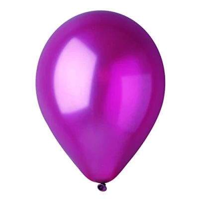 Immagine di Busta 100 palloncini perlati in lattice naturale Premium Quality G120 (Ø 33cm / 13&quot;), rosso borgogna perlato