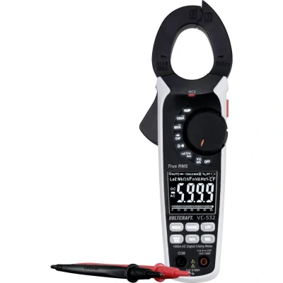 Immagine di VOLTCRAFT VC 532 Pinza amperometrica digitale CAT III 600 V Display (Counts): 6000