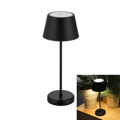 Immagine di REV TOUCH 100 lampada da tavolo con sensore tattile, comodino, 4000 mAh, 200 lm, 2 W, bianco caldo, antracite