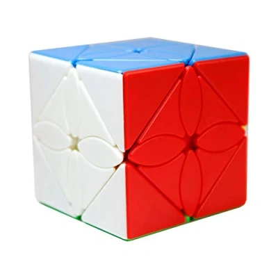 Immagine di OJIN MoYu MoFang JiaoShi Meilong Series Maple Leaves Skewb Cubo Magico Senza Adesivo Cubing Classroom Smooth Twist Puzzle Cube Giocattoli Speciali (Maple Stickerless)