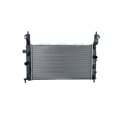 Immagine di NRF 55317A Radiatore motore Alluminio 610 359 23 Alette di raffreddamento montate meccanicamente OPEL: Meriva A
