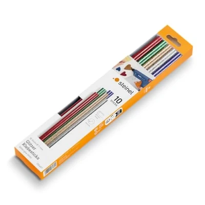 Immagine di Steinel Stick colla a caldo 11 mm Oro, Argento, Verde, Blu, Rosso 10 pz.