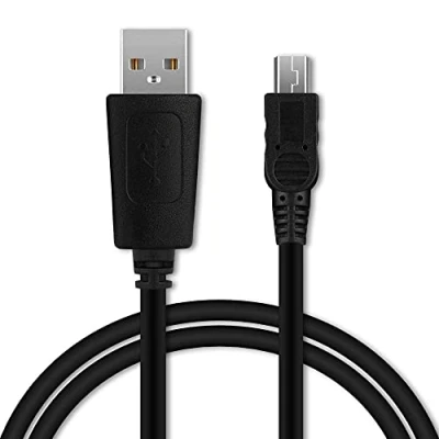 Immagine di CELLONIC Cavo USB 2.0 Compatibile con Sony Dualshock 3 / Sixaxis PS3 Controller &amp; PS4 Move Motion Ricarica 1A per Console Porta Mini 1m in PVC Nero