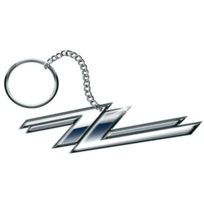 Immagine di ZZ Top Twin Zees Logo Portachiavi standard