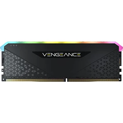 Immagine di Corsair Vengeance RGB RS 16GB (1x16GB) DDR4 3600MHz C18 Memoria per Desktop (Illuminazione dinamica RGB, Tempi di Risposta Stretti, Compatibile con Intel e AMD 300/400/500 Serie) Nero