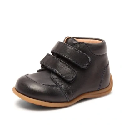Immagine di Bisgaard LUCA Unisex Scarpe a strappo per bambini, Taglia: 23, Navy Pelle