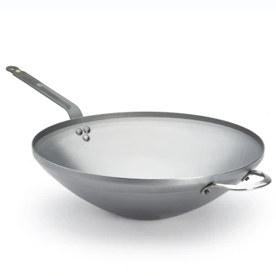Immagine di De Buyer Wokpan Mineral B Element ø 40 cm Without non stick coating