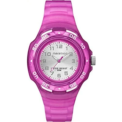 Immagine di Timex TW5M06600 Orologio da Polso, Quadrante Analogico Bambini, Cinturino in Resina, Viola