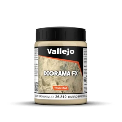 Immagine di Vallejo Game Effects Vernice Fango Resistenza all&#039;Invecchiamento Artificiale, 200 ml, Beige (Thick Mud)