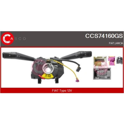 Immagine di CASCO CCS74160GS Devioluci LANCIA: Ypsilon III, FIAT: Panda III Hatchback