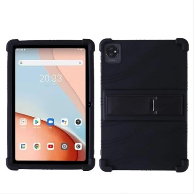 Immagine di GIOPUEY Cover Compatibile con Blackview Tab 70 WiFi Supporto Custodia Protettiva in Silicone TPU Morbida Case Black