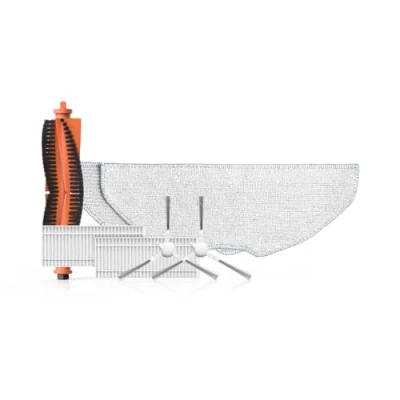 Immagine di Kit Ricambi per EZVIZ RE4/RE4 Plus/RE5/RE5 Plus Robot Aspirapolvere Lavapavimenti, 1 Spazzola Principale, 2 Laterale, Filtro ad alta Efficienza, Straccio Lavapavimenti