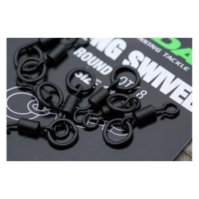 Immagine di Korda Quick Change Swivel Loop Fitting (8 pezzi) Girelle da pesca