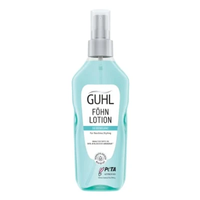 Immagine di Guhl Lozione per asciugacapelli, contenuto: 150 ml, effetto seta, uno styling flessibile, tipo di capelli: tutti