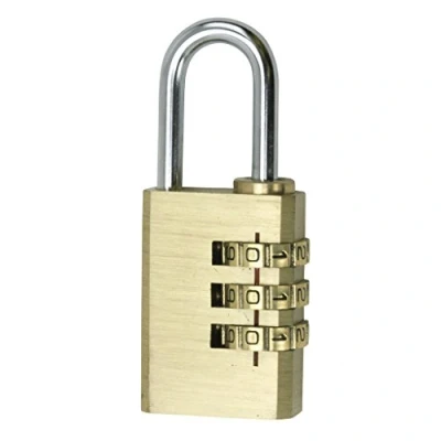 Immagine di Cogex Codice lucchetto in ottone da 20 mm 3 rotoli. caden 80734