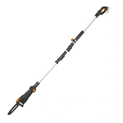Immagine di WORX Potatore Telescopico 20 V PowerShare WG349E 9 Non Include Batteria e Caricatore 220 cm di Pertica Tensione Automatica della Catena