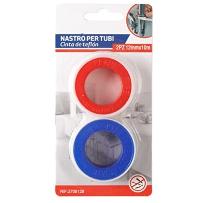 Immagine di A2ZWORLD 2 Pezzi Nastro in Teflon, Sigillante Per Filettatura, PTFE 12mm X 10MT, Riparazioni Idrauliche