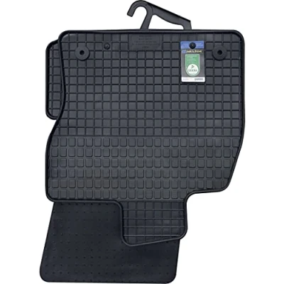Immagine di PETEX 61511 Tappetini in gomma per Golf VIII Variant dal 01/2021, 4 pezzi, colore: Nero