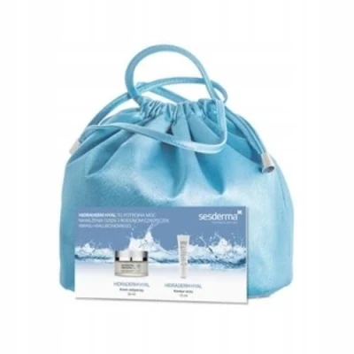 Immagine di Sesderma Hidraderm Hyal Set crema viso nutriente 50 ml + occhi 15 Triplo acido ialuronico per un&#039;idratazione profonda, anti invecchiamento e ricostituzione delle rughe