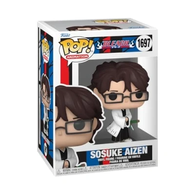 Immagine di Funko POP! Animation: BLEACH Aizen Sousuke Figura in Vinile da Collezione Idea Regalo Merchandising Ufficiale Giocattoli per Bambini e Adulti Anime Fans i Collezionisti