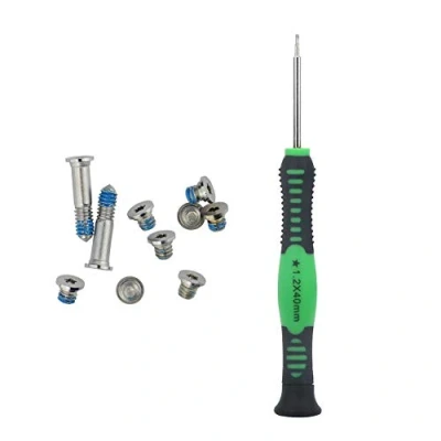 Immagine di Set di viti ricambio con cacciavite P5 Pentalobe per MacBook Air 11&quot; A1370 A1465 13&quot; A1369 A1466